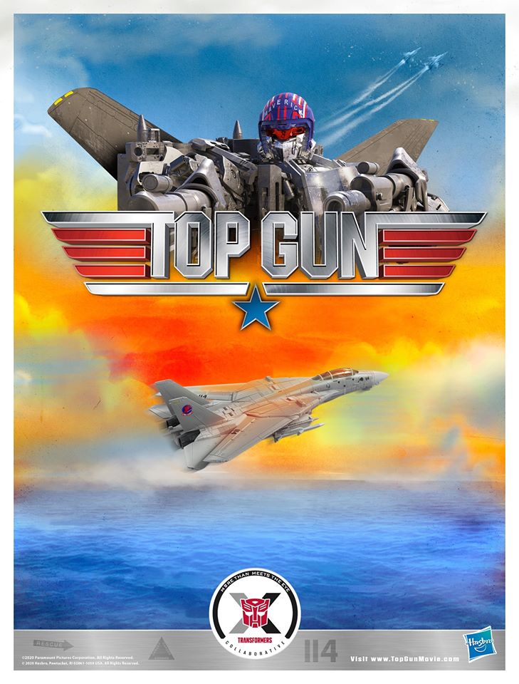 【hiro】マーヴェリック(MAVERICK) Transformers x Top Gun Maverick In-Hand Images